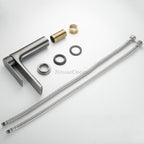 Modern bath shower mixer tap single lever control additional view