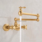 Brass kitchen sink mixer tap swivel spout additional view