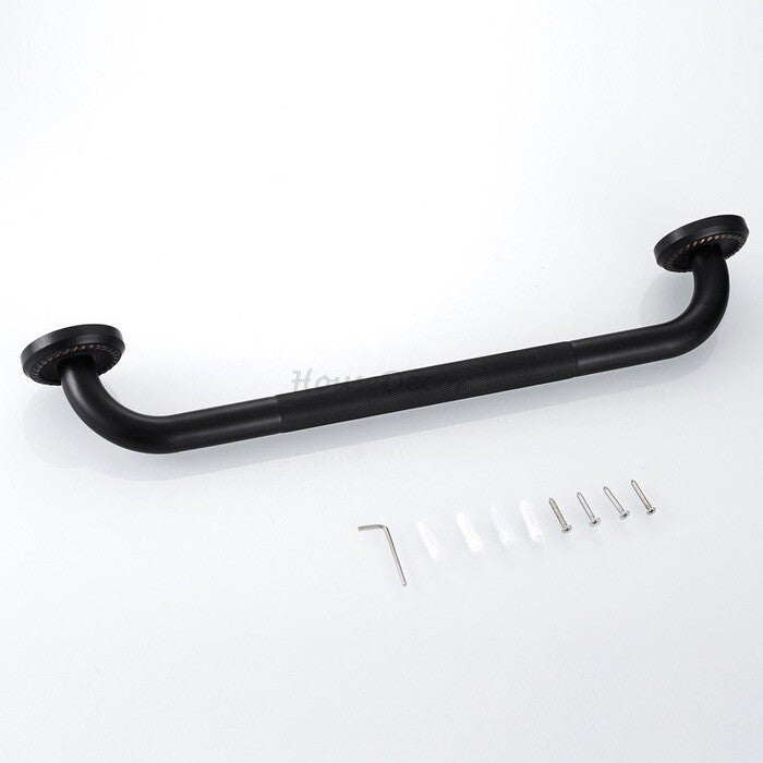 Modern bathroom grab bar safety grip additional view