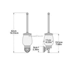 Antique Brass towel rack detailed product view additional view