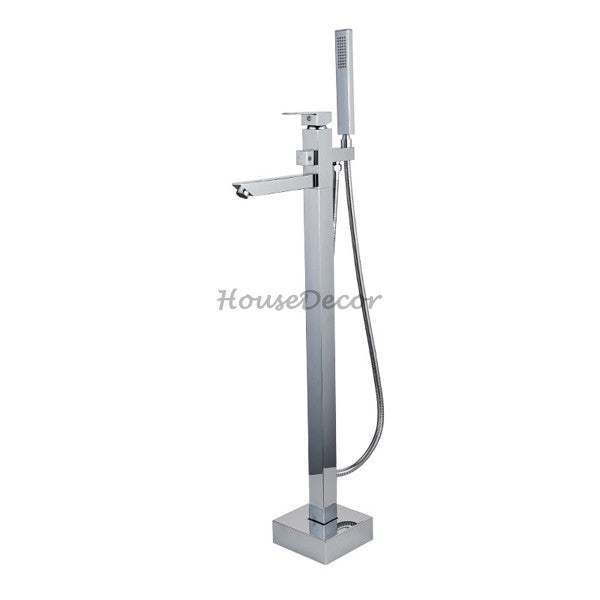 Modern bath shower mixer tap handheld shower set main view