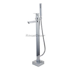 Modern bath shower mixer tap handheld shower set main view