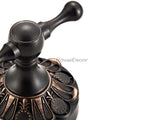 Black Brass robe hook detailed product view additional view
