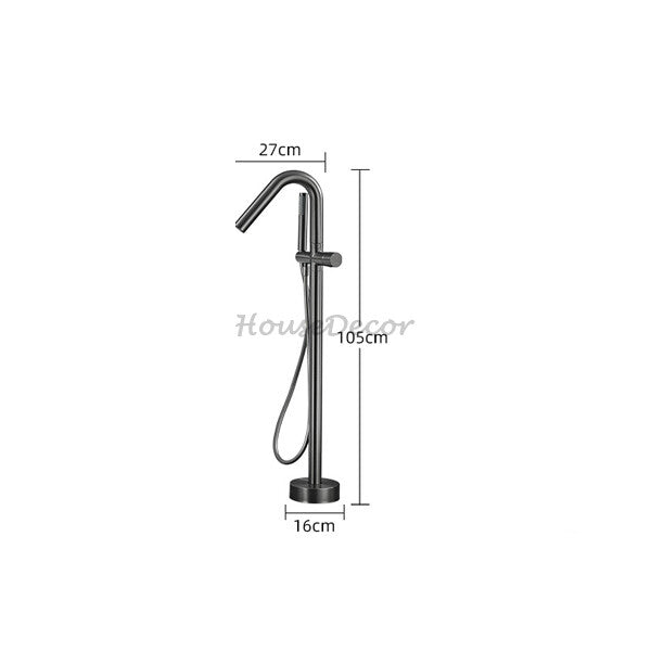 Modern bath shower mixer tap handheld shower set additional view