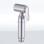 Modern shower head handheld shower set detail view