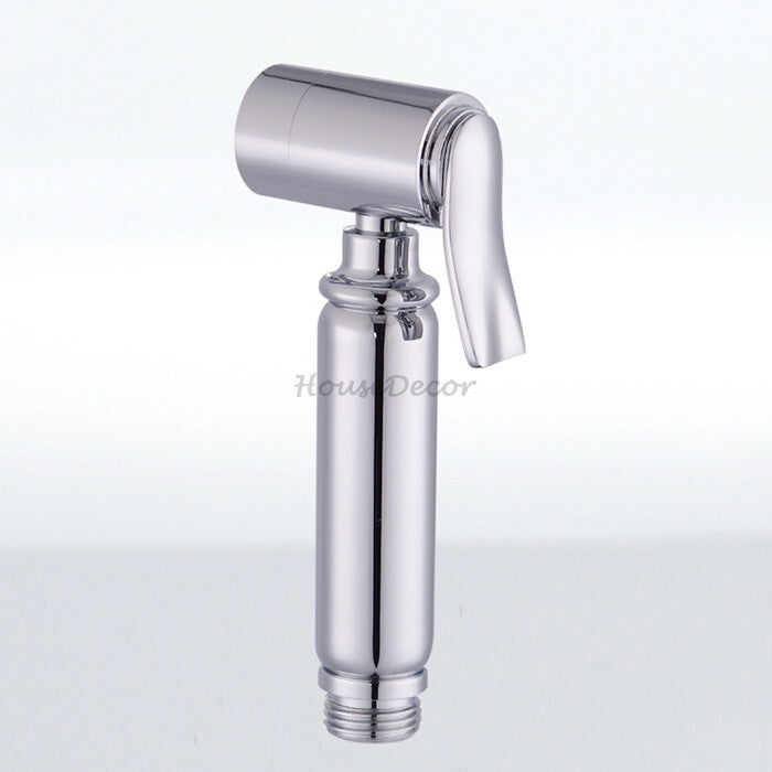 Modern shower head handheld shower set detail view