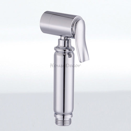 Modern shower head handheld shower set detail view