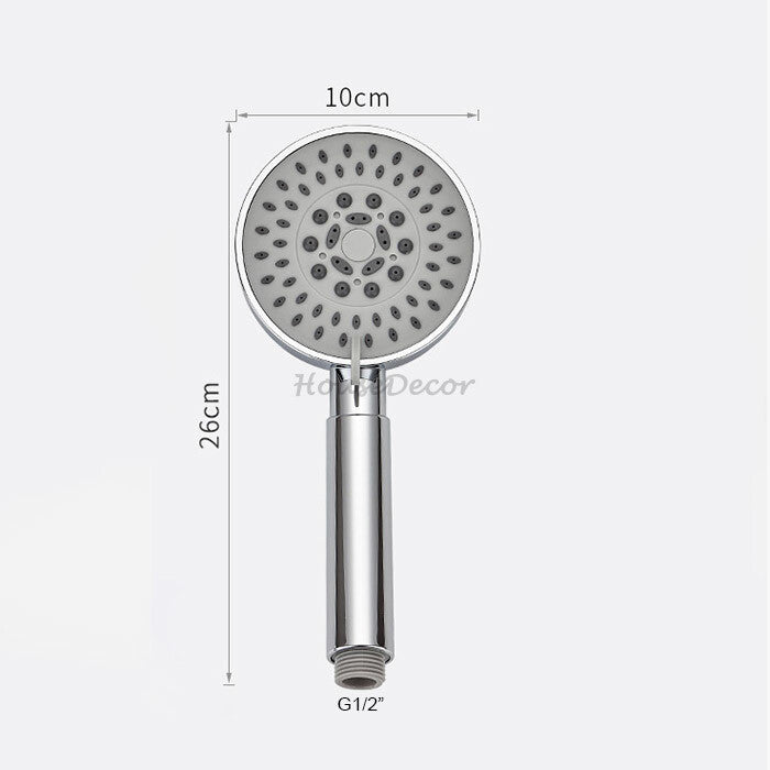 Modern shower head handheld shower set additional view