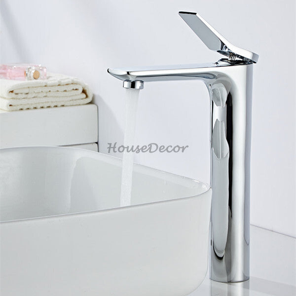 Modern Brass bath shower mixer tap single lever control main view