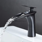 Modern bath shower mixer tap waterfall spout additional view