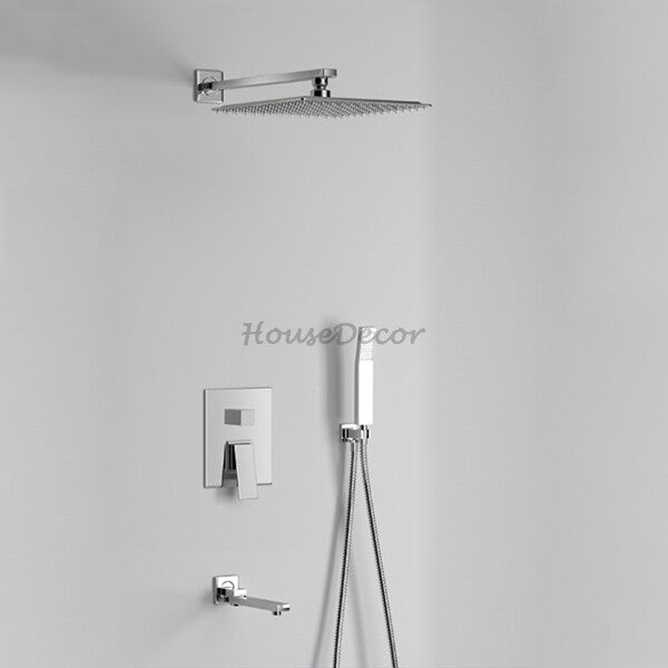 Modern bath shower mixer tap wall mounted design additional view