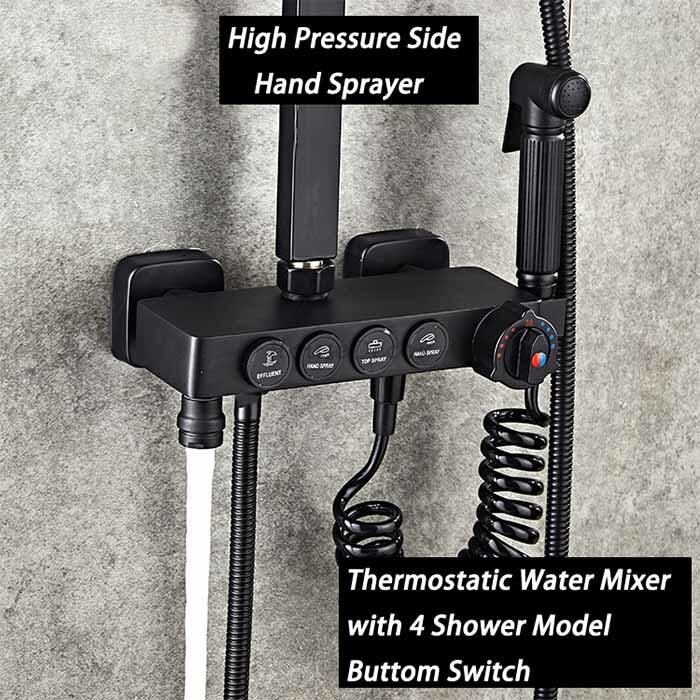 Modern home product thermostatic control detail view