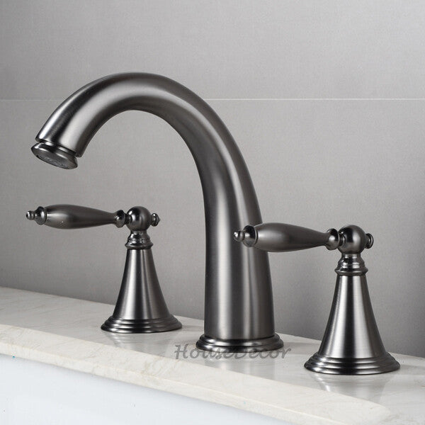 Modern bath shower mixer tap 3 hole installation additional view