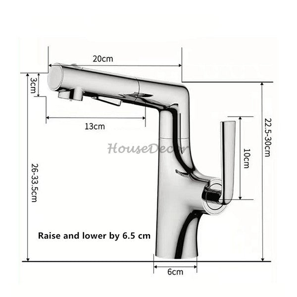 Modern bath shower mixer tap pull out spray additional view