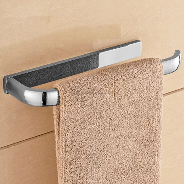 Modern towel rack wall mounted design detail view