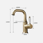 Modern bath shower mixer tap swivel spout additional view