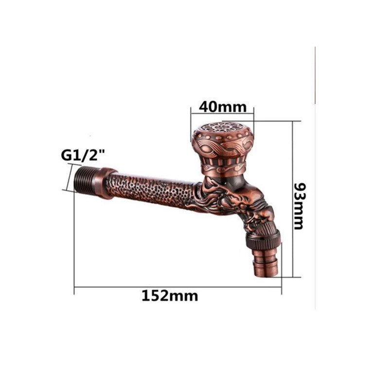 Modern utility faucet wall mounted design additional view