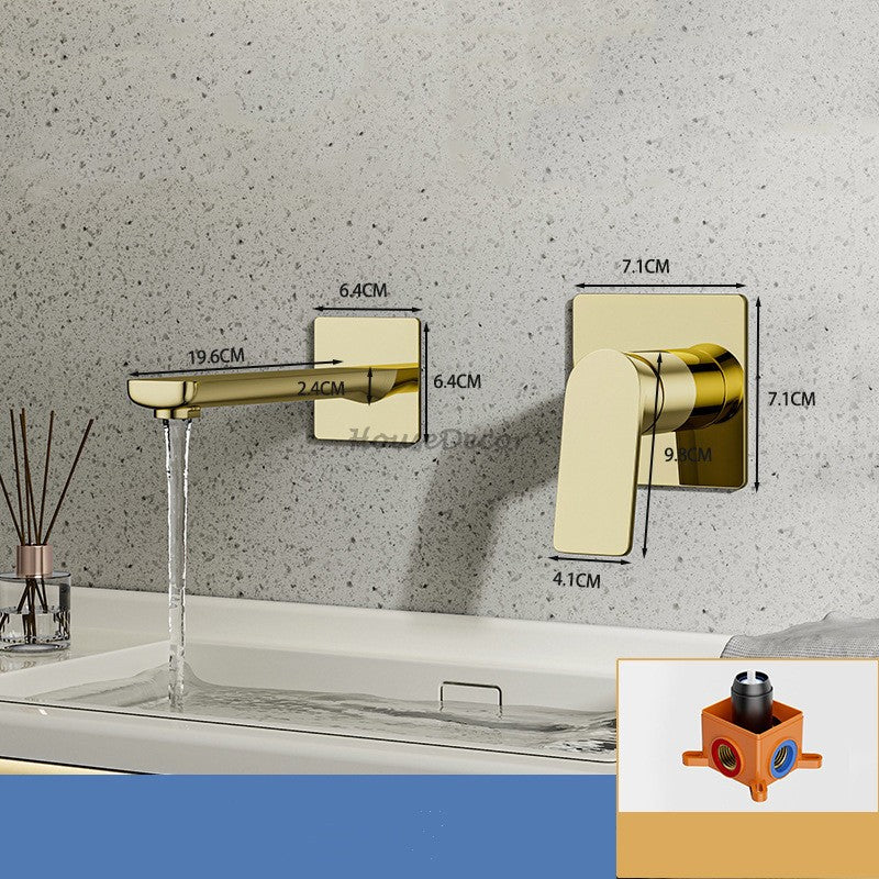 Modern bath shower mixer tap waterfall spout additional view