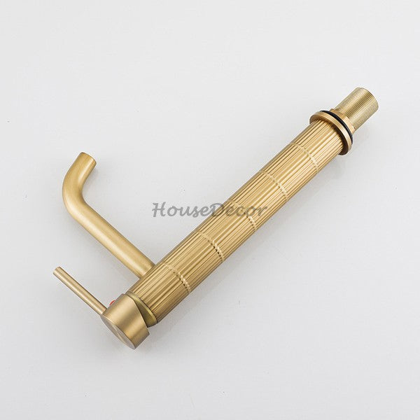 Modern Brass bath shower mixer tap single lever control additional view