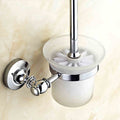 Modern toilet brush holder wall mounted design main view