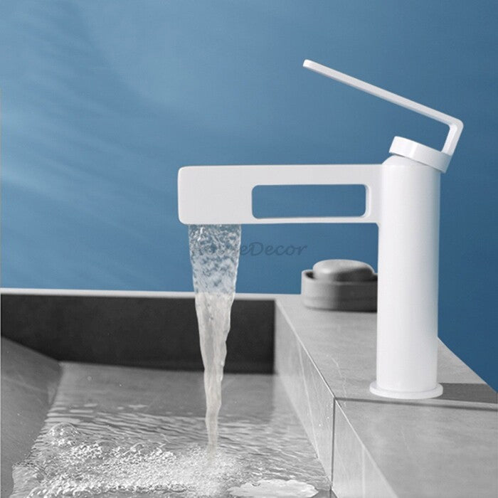 Modern bath shower mixer tap waterfall spout additional view