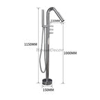 Modern bath shower mixer tap floor mounted design additional view
