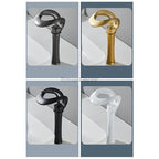 Modern bath shower mixer tap waterfall spout additional view