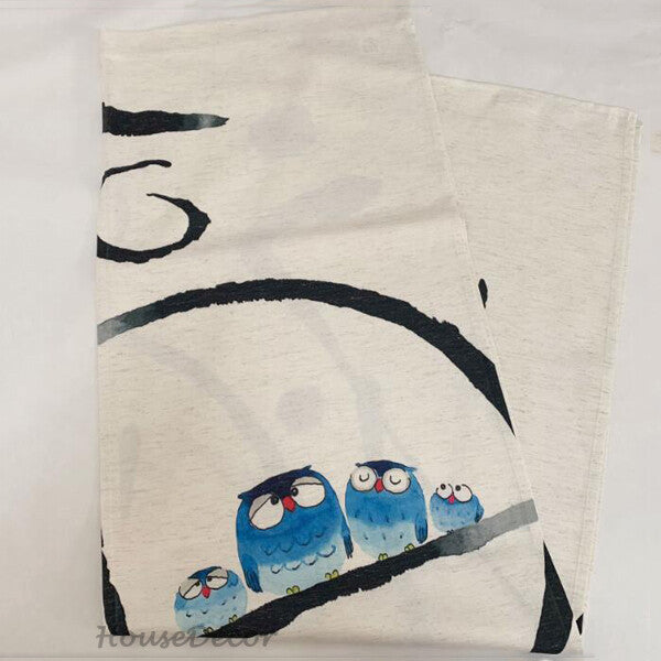 Modern Fabric doorway curtain room divider design detail view