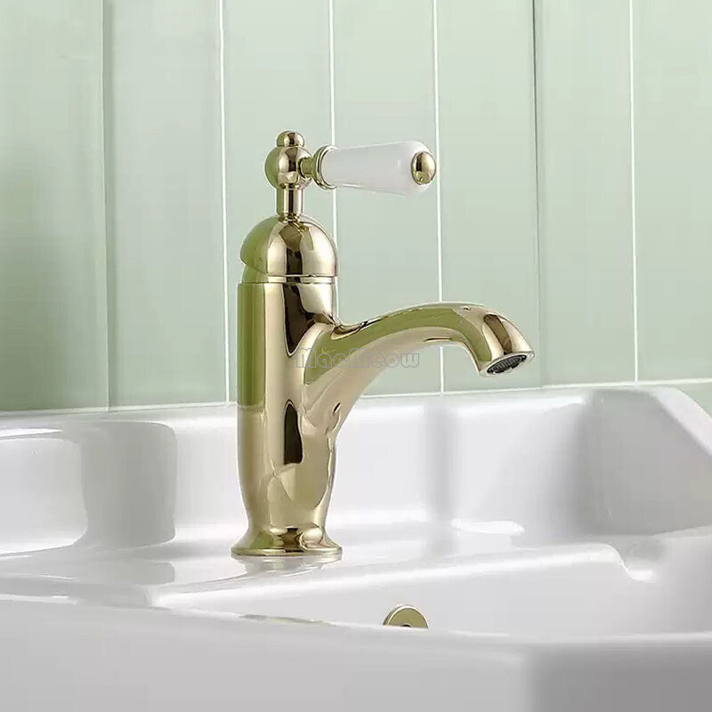 Modern Ceramic bathroom basin mixer tap detailed product view additional view