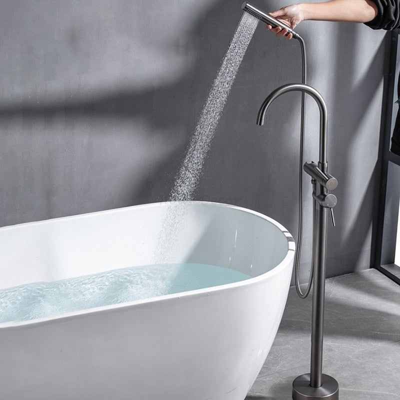 Modern bath shower mixer tap floor mounted design additional view
