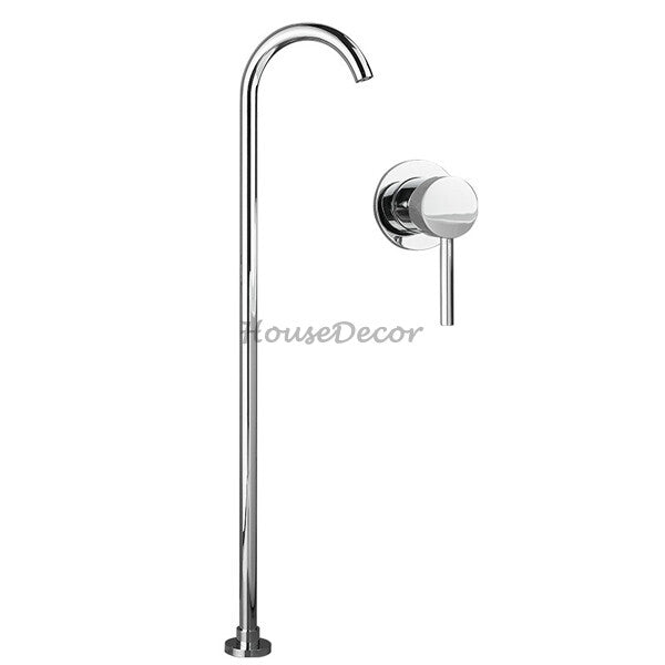Modern bath shower mixer tap single lever control additional view