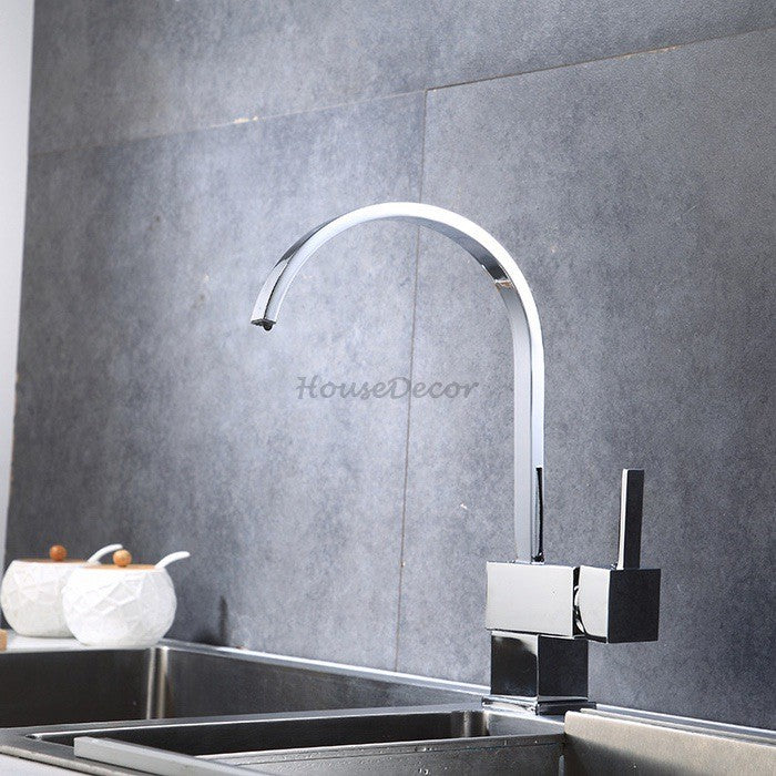 Modern kitchen sink mixer tap deck mounted design additional view