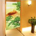 Modern Fabric doorway curtain room divider design main view