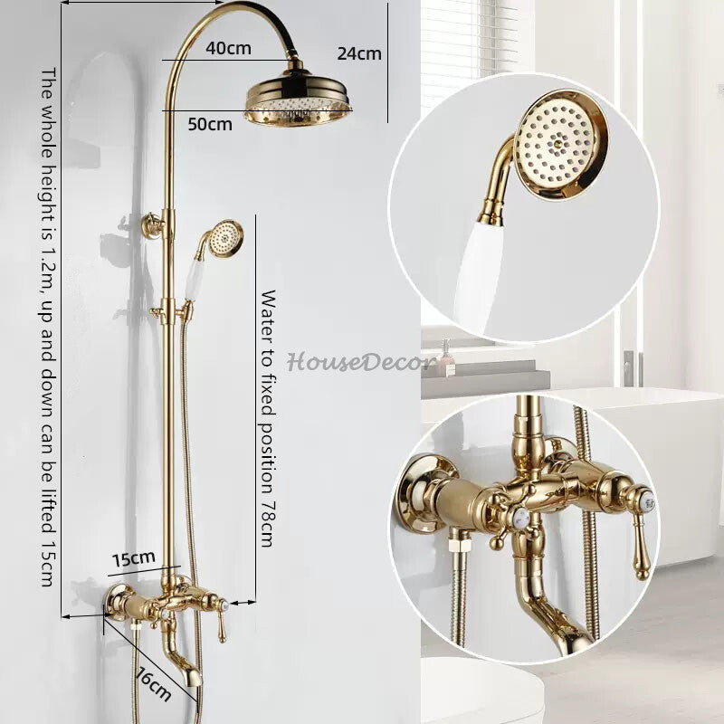 Modern bath shower mixer tap detailed product view detail view