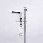 Brass bath shower mixer tap single lever control additional view