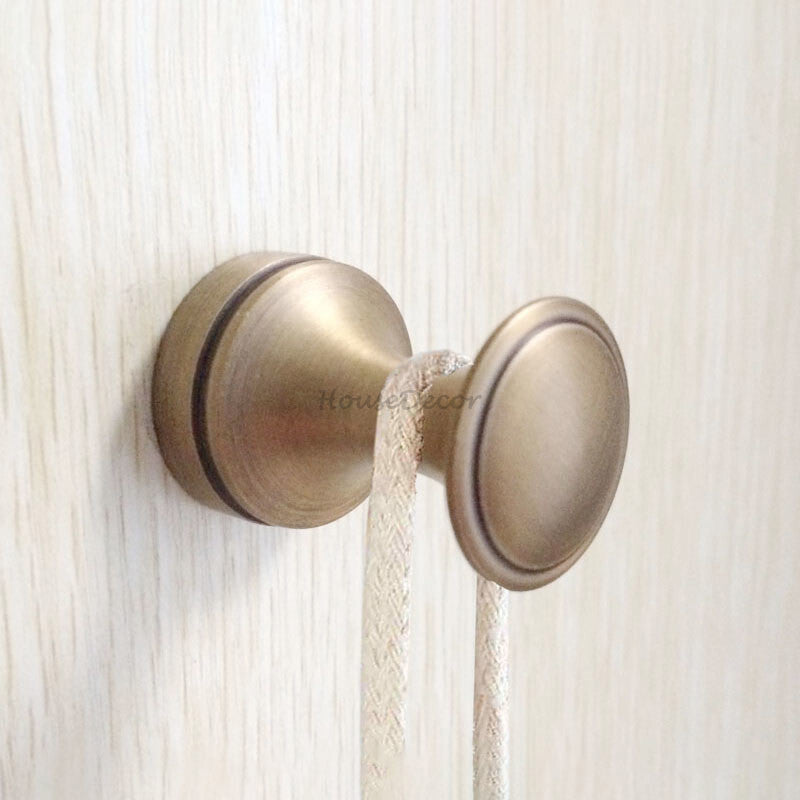 Antique Brass robe hook wall mounted design main view