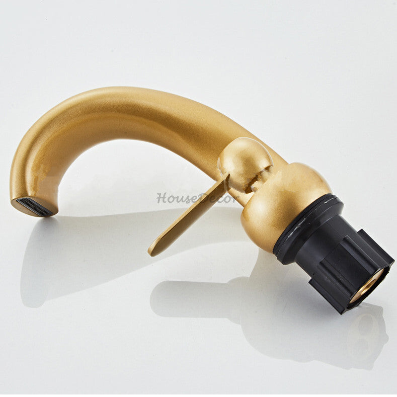 Brass bath shower mixer tap waterfall spout additional view