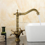 Modern bath shower mixer tap swivel spout main view