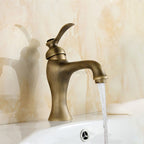 Antique Brass bath shower mixer tap detailed product view main view