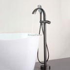 Modern bath shower mixer tap waterfall spout additional view