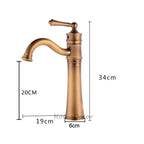 Antique Brass bath shower mixer tap swivel spout additional view