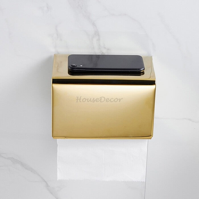 Modern toilet paper holder wall mounted design additional view