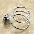 Chrome home product wall mounted design detail view