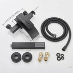 Modern bath shower mixer tap waterfall spout additional view
