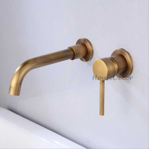 Brass bath shower mixer tap swivel spout detail view