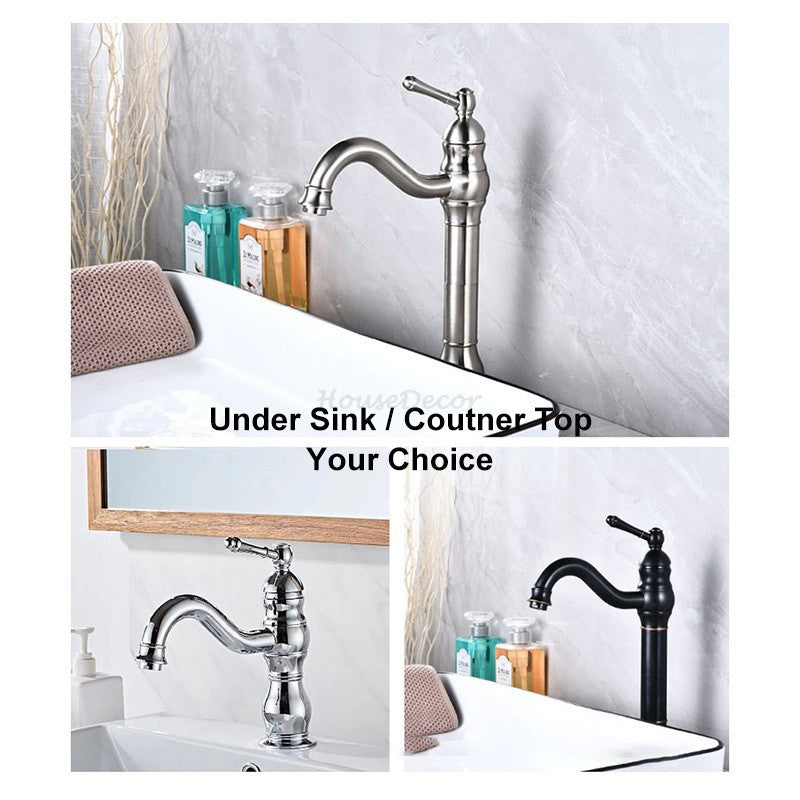 Modern bath shower mixer tap swivel spout additional view