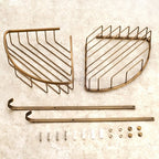 Modern home product wall mounted design detail view