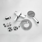 Modern bath shower mixer tap wall mounted design additional view