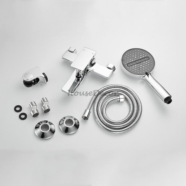 Modern bath shower mixer tap wall mounted design additional view