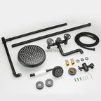 Modern Brass bath shower mixer tap detailed product view additional view